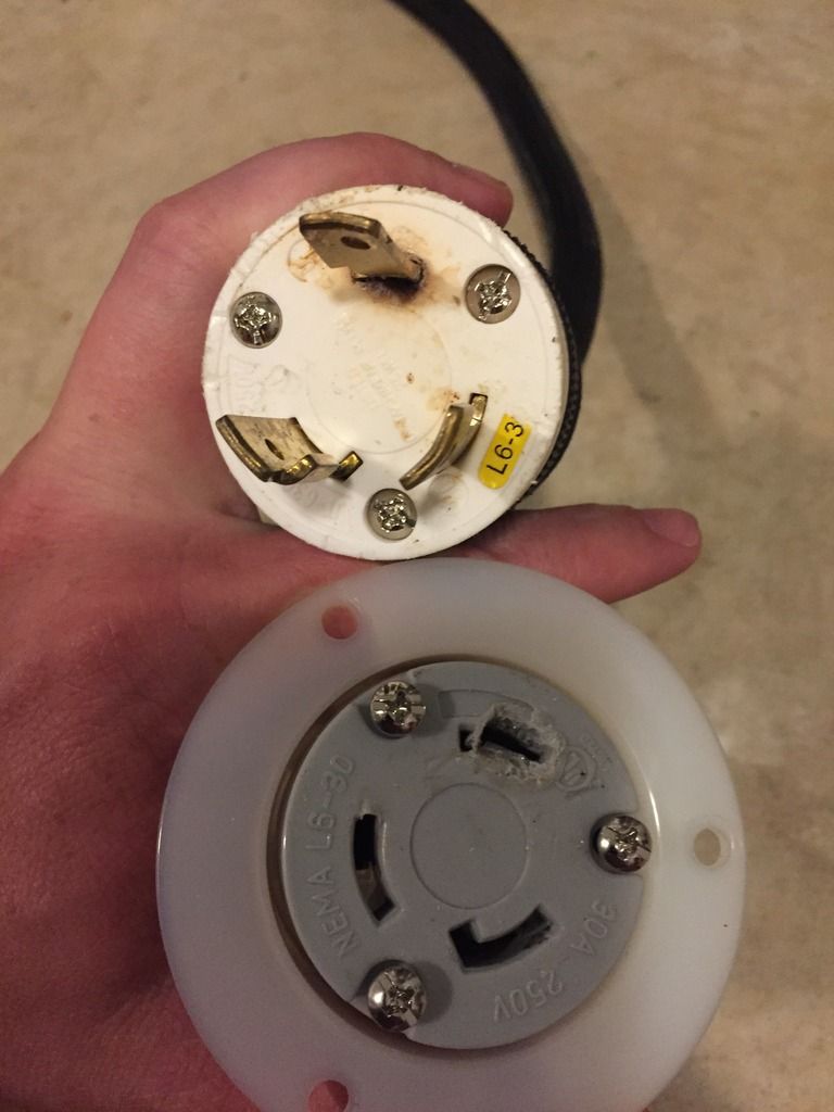 Element plug stuck in Flanged outlet